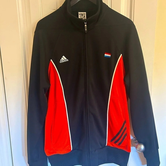 Adidas vintage 2010 Netherlands World Cup training jacket XL mint condition - Picture 9 of 9
